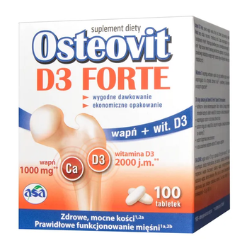 Osteovit D3 Forte 100 tabletek