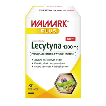 WALMARK Lecytyna 1200mg Forte 80 kapsułek