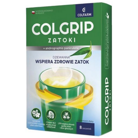 COLGRIP ZATOKI saszetki 8szt.