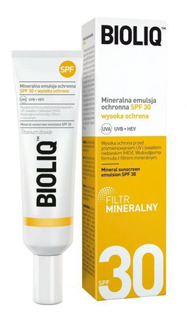 Bioliq Mineralna emulsja ochronna SPF 30, 30ml