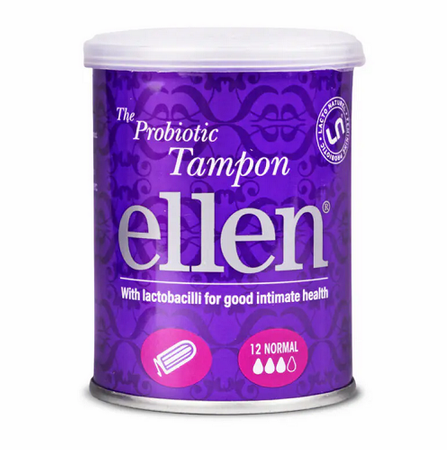 Ellen Tampony z probiotykiem Normal 12 sztuk 