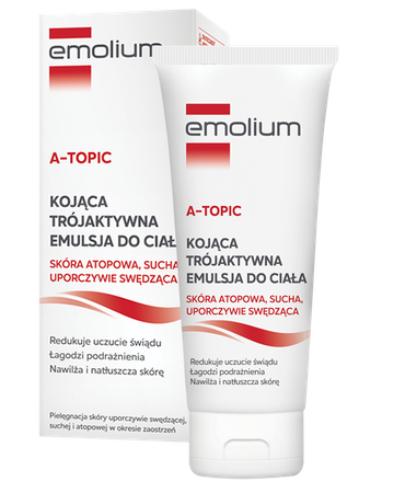 Emolium A-Topic Kojąca trójaktywna emulsja do ciała 200ml