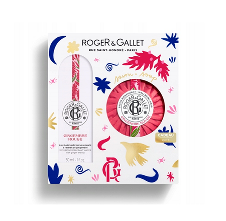 Roger & Gallet Gingembre Rouge Zestaw (Woda zapachowa 30ml + Mydełko 100g)