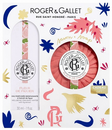 Roger & Gallet Fleur de Figuier Zestaw (Woda zapachowa 30ml + mydełko 100g)