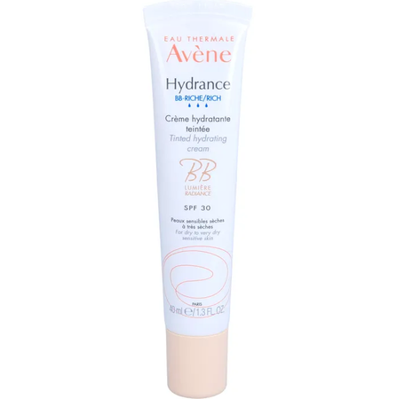 Avene Hydrance BB Nawilżający krem koloryzujący SPF30, bogata konsystencja 40ml