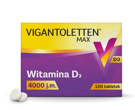 Vigantoletten Max 4000, 120 tabletek