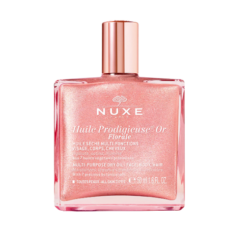 Nuxe Huile Prodigieuse Florale Or Wielofunkcyjny olejek suchy ze złotymi drobinkami 50ml 