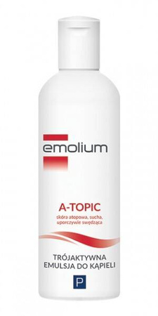 Emolium A-Topic Trójaktywna Emulsja do kąpieli 200ml