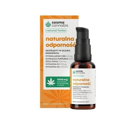  Cosma Cannabis Naturalna Odporność krople 30 ml