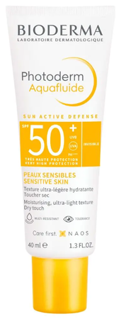 Bioderma Photoderm Aquafluide SPF50+, skóra wrażliwa 40ml