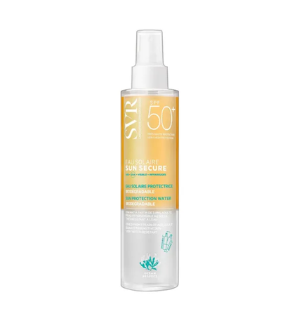 SVR Sun Secure Eau Solaire ochronny spray przeciwsłoneczny SPF 50+ 200 ml