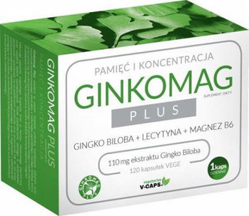 Ginkomag Plus 120 kapsułek