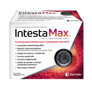 Intesta Max, 30 saszetek - Do postępowania dietetycznego