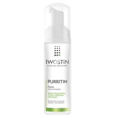 IWOSTIN PURRITIN Pianka oczyszcz. 165 ml