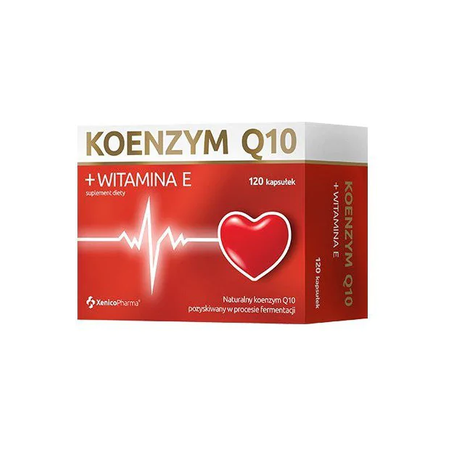 XenicoPharma Koenzym Q10 + Witamina E 120 kapsułek