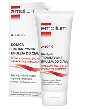 Emolium A-Topic Kojąca trójaktywna emulsja do ciała 200ml