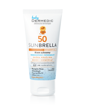 DERMEDIC SUNBRELLA krem ochronny SPF 50+ dla dzieci 50g