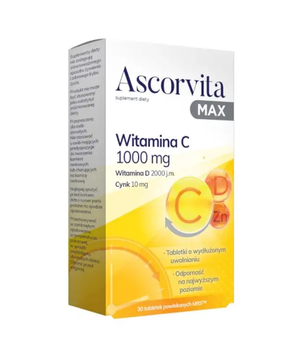 Ascorvita MAX 30 tabletek