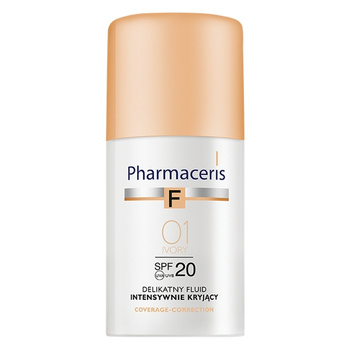 PHARMACERIS-F 01 IVORY fluid intensywnie kryjący SPF20+, 30ml