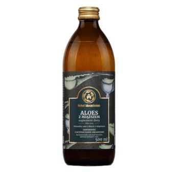 Aloes z miąższem Sok - Herbal Monasterium,500ml