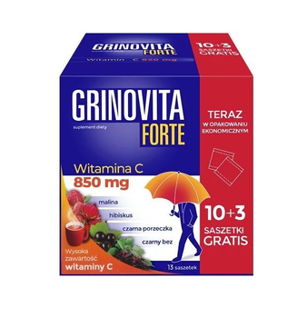  Grinovita FORTE 13 saszetek (10 + 3 szt.)