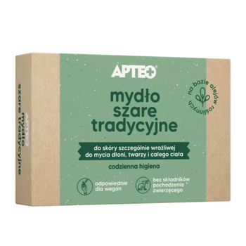 APTEO Mydło szare tradycyjne 100 g