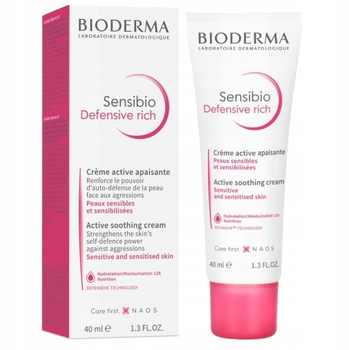 BIODERMA Sensibio Defensive Rich krem 40ml