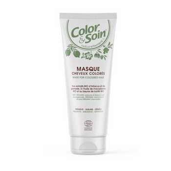 COLOR & SOIN Maska regenerująca do włosów farbowanych 200 ml, Data ważności 28.08.2024
