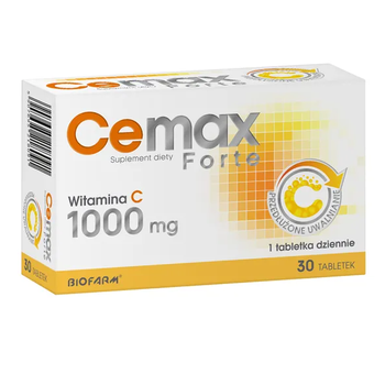 CeMax Forte 1000mg, 30 tabletek