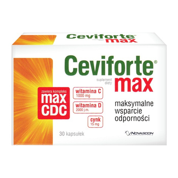 Ceviforte C+D Max 30 kapsułek