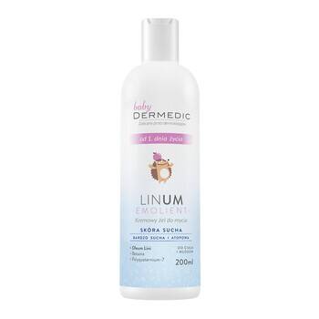 DERMEDIC EMOLIENT LINUM Baby krem-żel 200ml