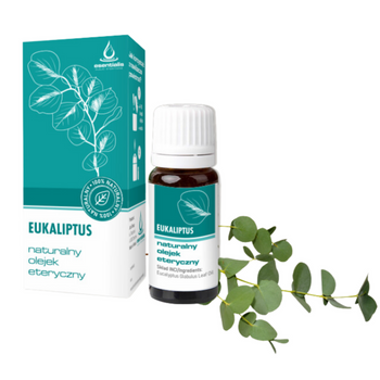 ESENTIALIS Eukaliptus Naturalny olejek eteryczny 10ml