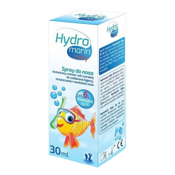 HYDROMARIN BABY Spray do nosa od 6 miesiąca życia 30 ml, Data ważności 11.2024