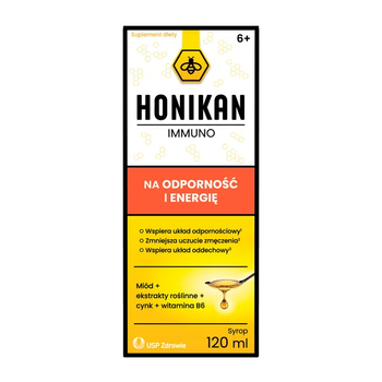 Honikan Immuno Na odporność i Energię syrop 120ml