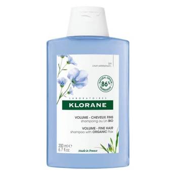 KLORANE Szampon na bazie włókien z lnu 200ml