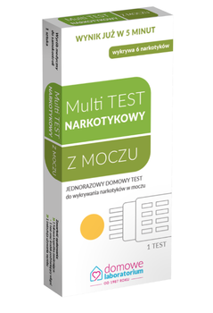 Multi TEST narkotykowy z moczu