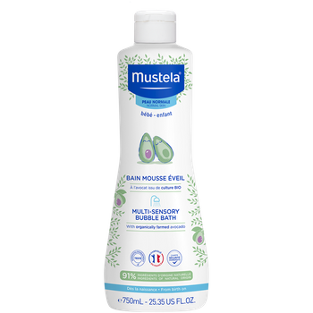 Mustela Płyn bąbelkowa kąpiel 750ml