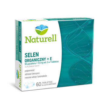 NATURELL Selen organiczny, 60tabl.