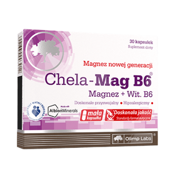 OLIMP Chela-Mag B6, 30 kapsułek, Data ważności 25.07.2024
