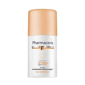 PHARMACERIS-F fluid ochronno-korygujący 01 IVORY SPF50