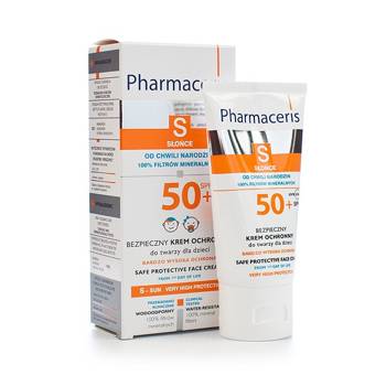 PHARMACERIS-S Krem mineralny dla dzieci SPF50 50ml, Data ważności 31.12.2024