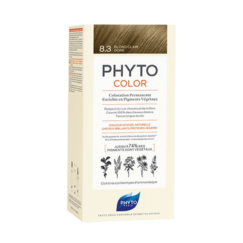 PHYTO PHYTOCOLOR 8.3 Farba do włosów Jasny Złoty Blond