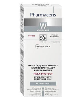 Pharmaceris W Nawilżająco-ochronny krem rozjaśniający przebarwienia SPF 50+, 50 ml