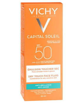 VICHY Capital Soleil Krem matujący do twarzy SPF50+, 50ml