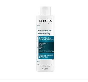 VICHY DERCOS Szampon ultrakojący włosy przetłuszczające się 200ml