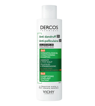 Vichy Dercos Przeciwłupieżowy szampon z odżywką 200ml