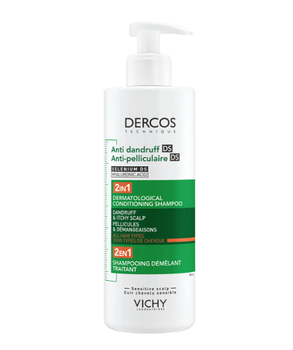 Vichy Dercos Przeciwłupieżowy szampon z odżywką 390ml