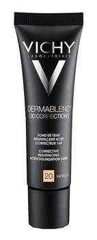 Vichy Dermablend 3D Correction 20 Vanilla, 30ml