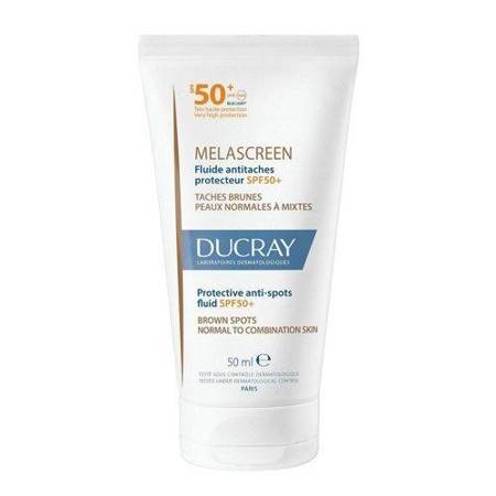  DUCRAY MELASCREEN fluid przeciw przebarwieniom SPF50+ 50ml, Data ważności 2025.04.30