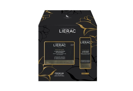  LIERAC PREMIUM Zestaw Odżywczy krem + Krem pod oczy